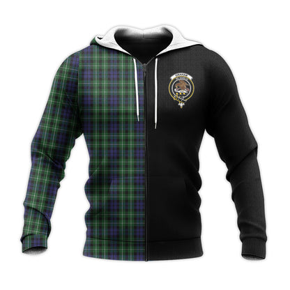 Printivon Graham Of Montrose Tartan Personalize Half Hoodie
