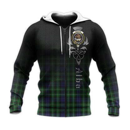 Printivon Graham Of Montrose Tartan Crest Alba Celtic Hoodie