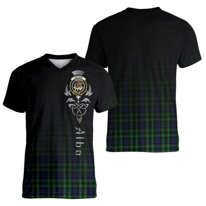 Printivon Graham of Montrose Tartan Crest Alba Celtic T Shirt