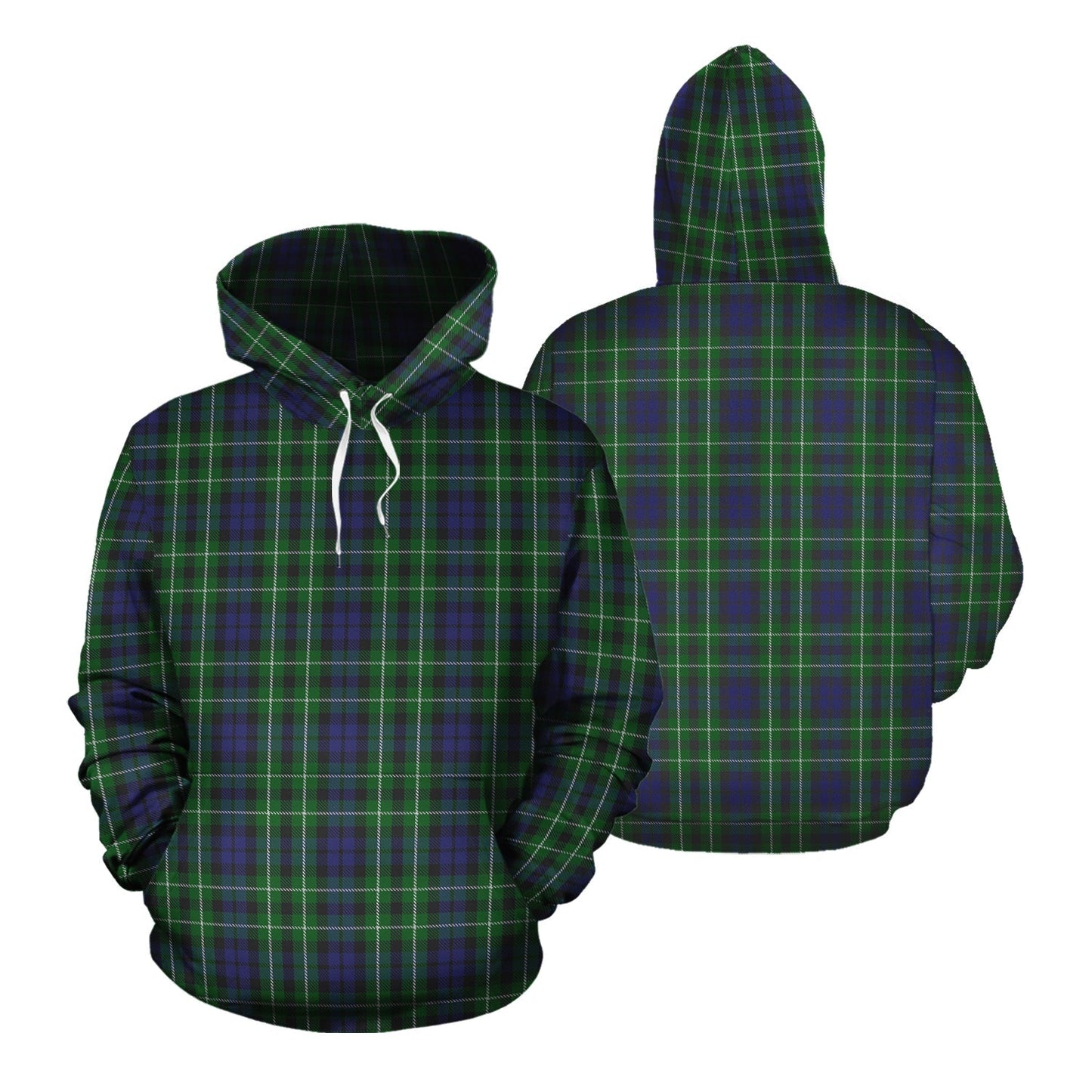 Printivon Graham Of Montrose Tartan Hoodie