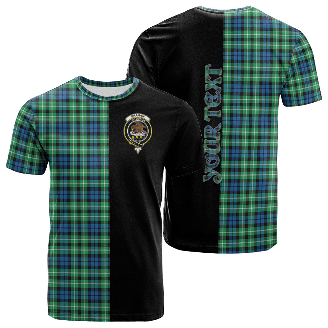 Printivon Graham of Montrose Ancient Tartan Personalize Half T shirt