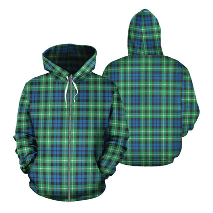 Printivon Graham Of Montrose Ancient Tartan Hoodie