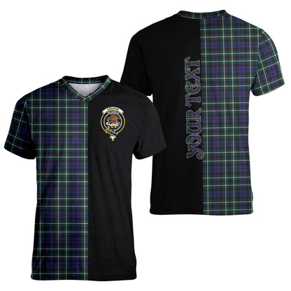 Printivon Graham of Montrose Modern Tartan Personalize Half T shirt