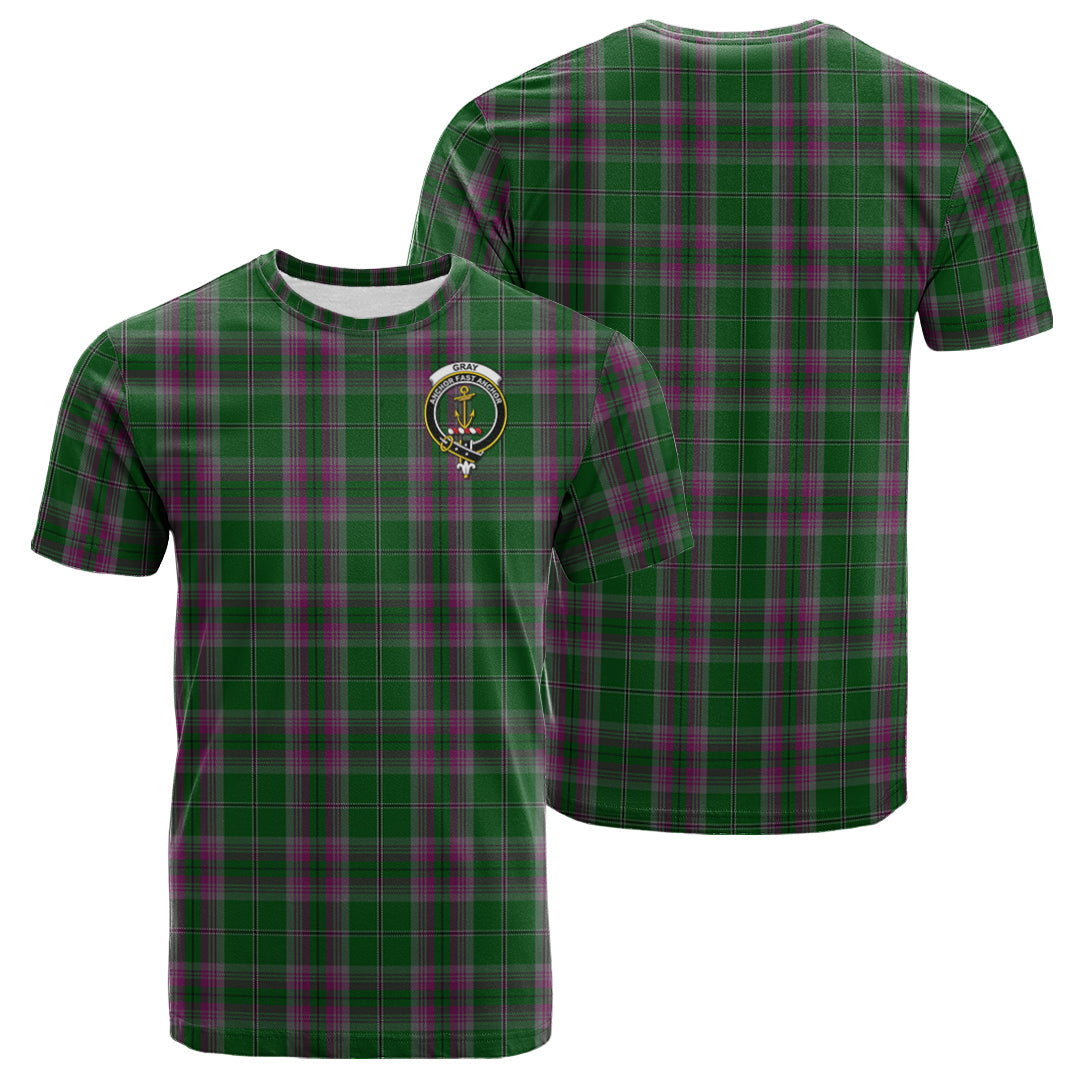 Printivon Gray Hunting Tartan T Shirt