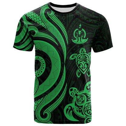 Vanuatu T-Shirt - Green Tentacle Turtle