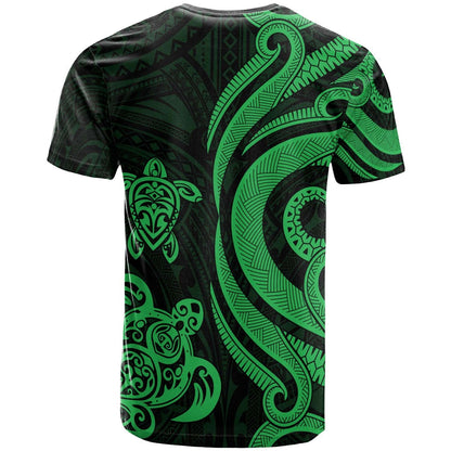 Vanuatu T-Shirt - Green Tentacle Turtle