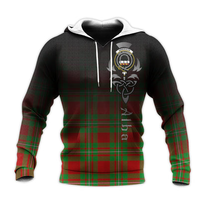 Printivon Grierson Tartan Crest Alba Celtic Hoodie