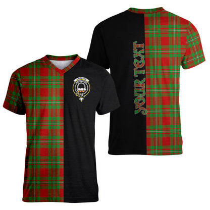 Printivon Grierson Tartan Personalize Half T shirt