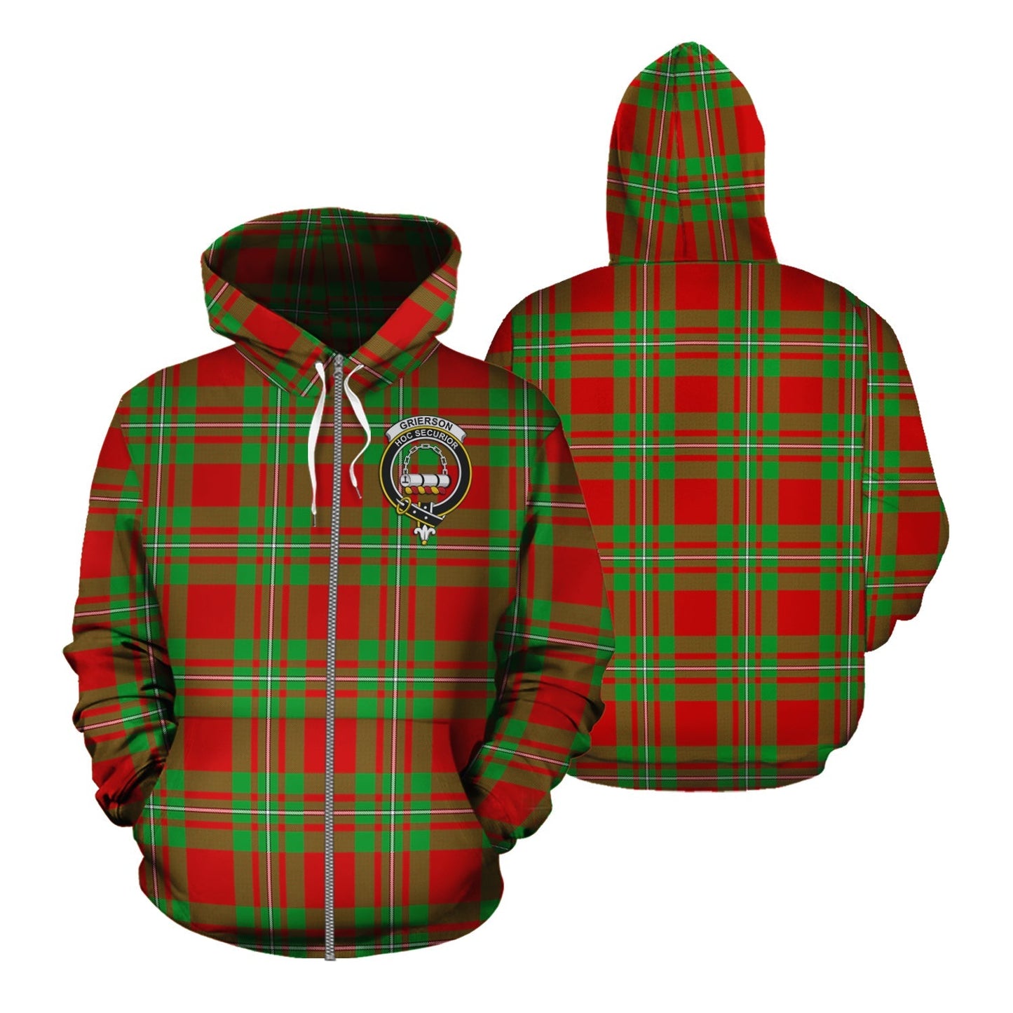 Printivon Grierson Tartan Hoodie