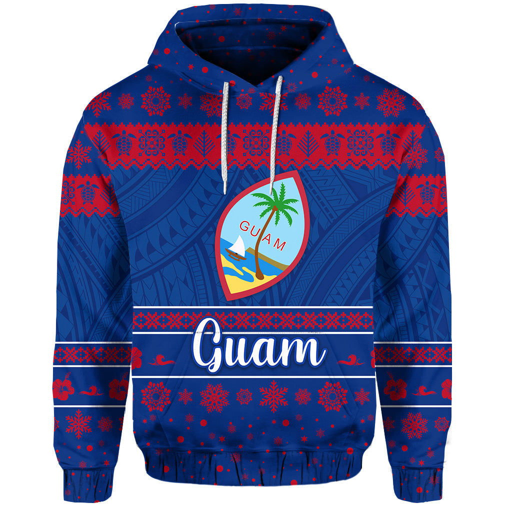 Guam Christmas Hoodie Simple Style
