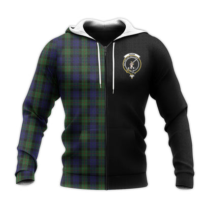 Printivon Gunn Tartan Personalize Half Hoodie
