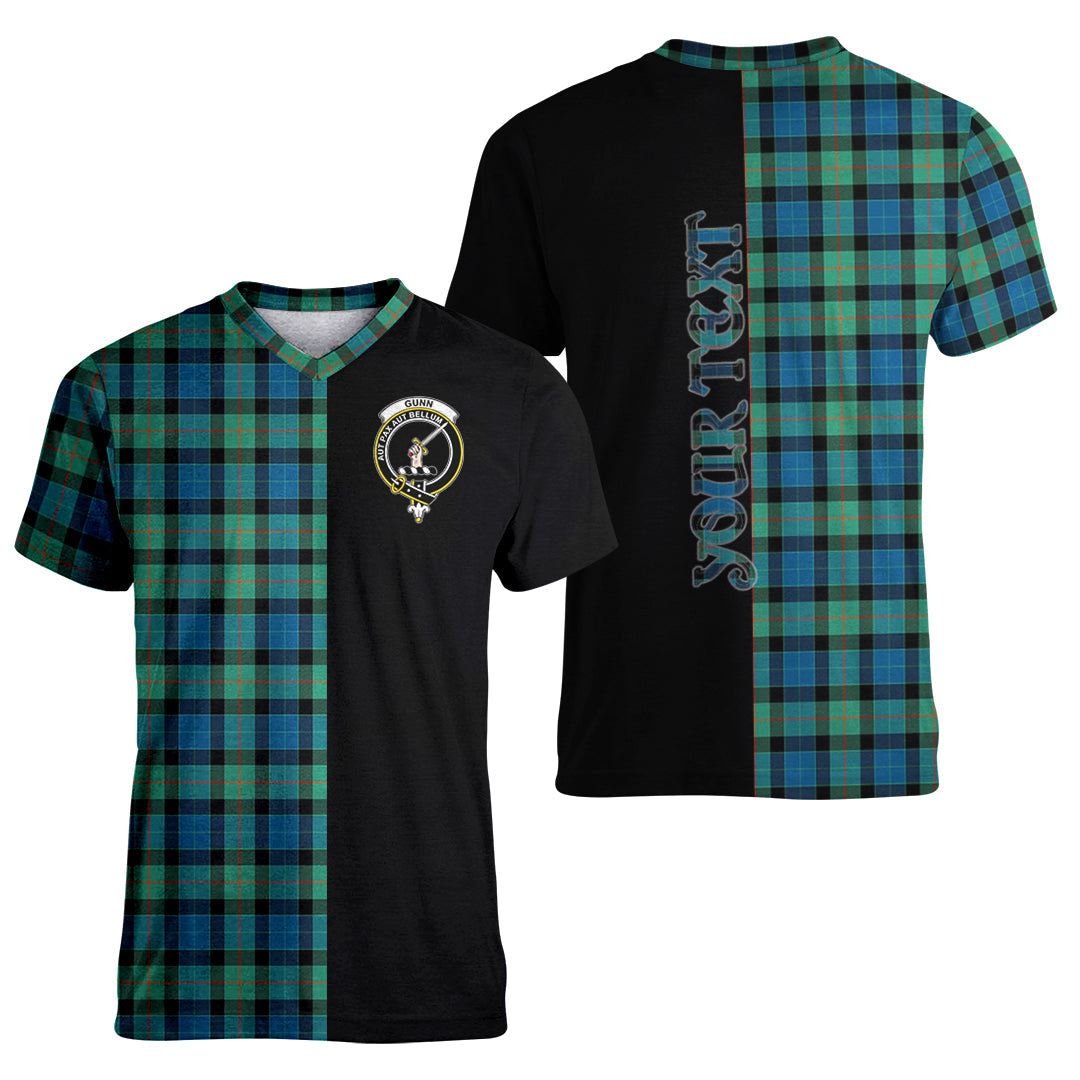 Printivon Gunn Ancient Tartan Personalize Half T shirt