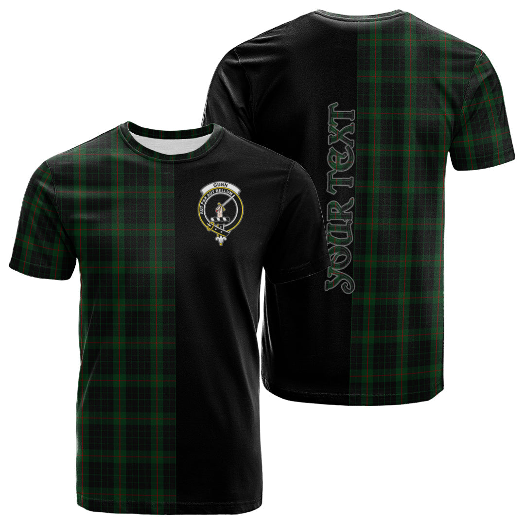 Printivon Gunn Logan Tartan Personalize Half T shirt