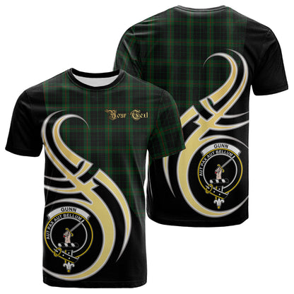 Printivon Gunn Logan Tartan Crest Believe In Me T Shirt
