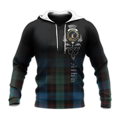 Printivon Guthrie Tartan Crest Alba Celtic Hoodie