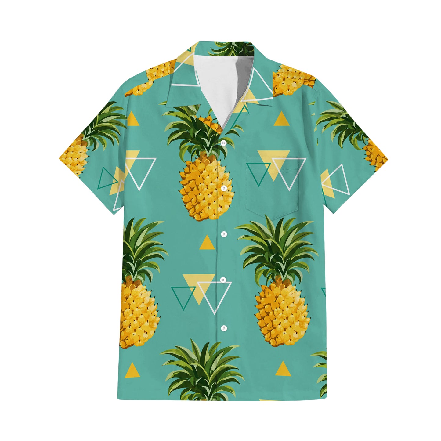 Vintage Polynesian Pineapple Tropical Island Puletasi Dress And Hawaiian Shirt For Her Him