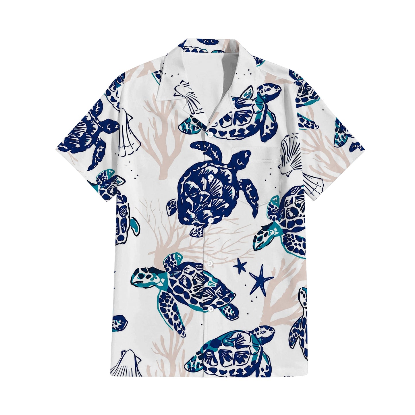 Polynesian Sea Turtle Tropical Island Puletasi Dress And Hawaiian Shirt For Her Him