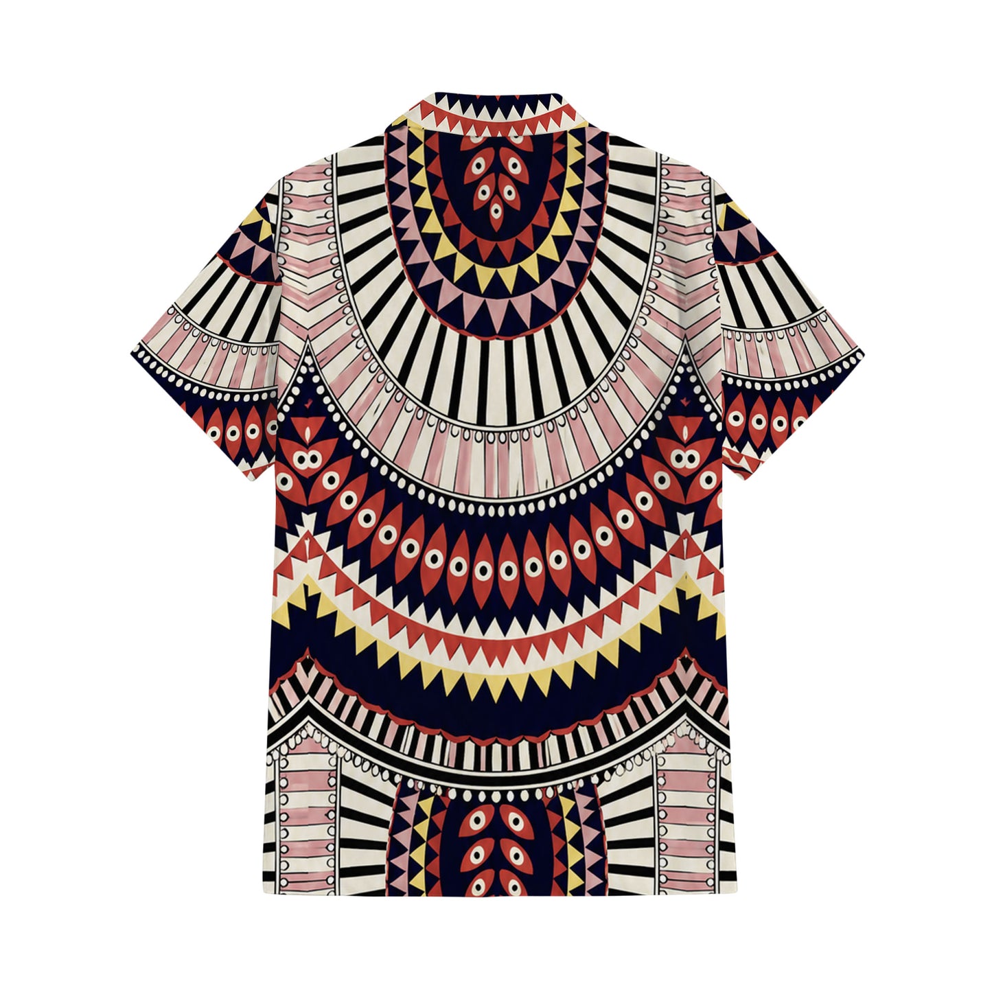 Vintage Pattern Matching Outfit For Couple Island Puletasi Dress And Hawaiian Shirt For Her Him
