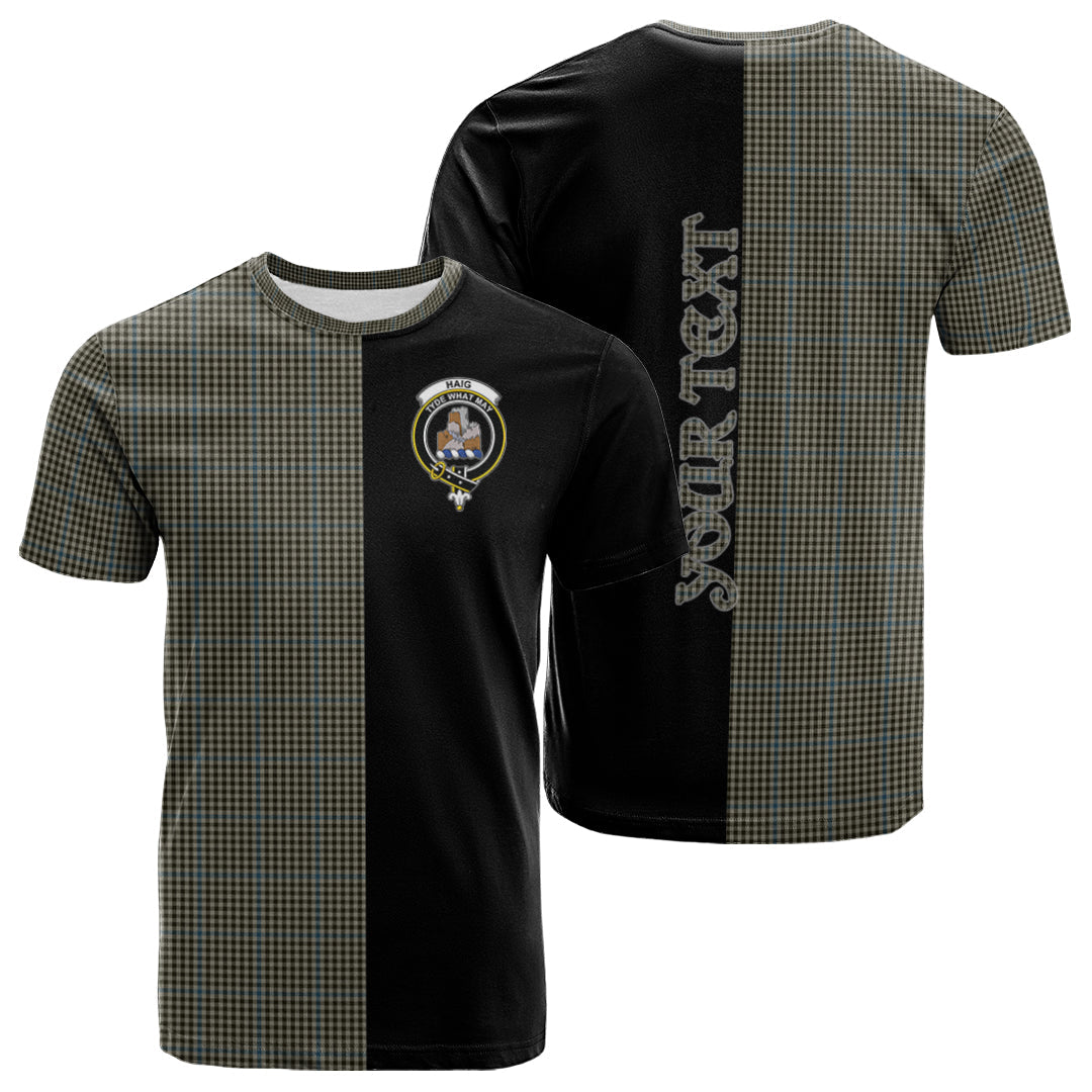 Printivon Haig Tartan Personalize Half T shirt