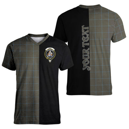 Printivon Haig Tartan Personalize Half T shirt