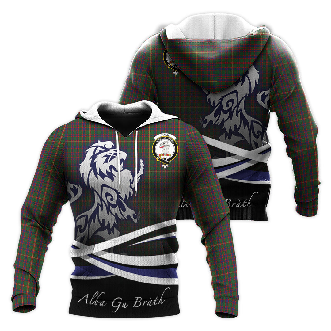 Printivon Hall Tartan Scottish Lion Hoodie