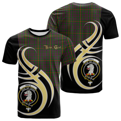 Printivon Hall Tartan Crest Believe In Me T Shirt
