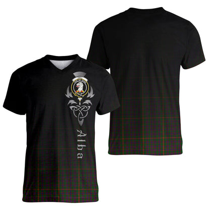 Printivon Hall Tartan Crest Alba Celtic T Shirt