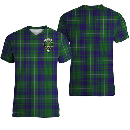 Printivon Hamilton Green Hunting Tartan T Shirt
