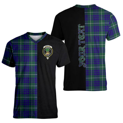Printivon Hamilton Hunting Modern Tartan Personalize Half T shirt