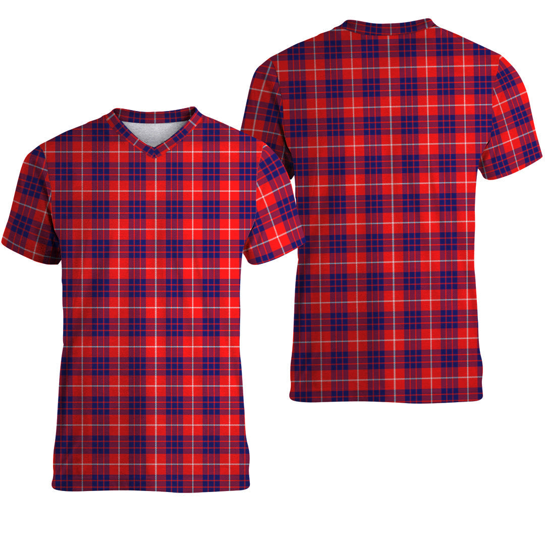 Printivon Hamilton Modern Tartan T Shirt