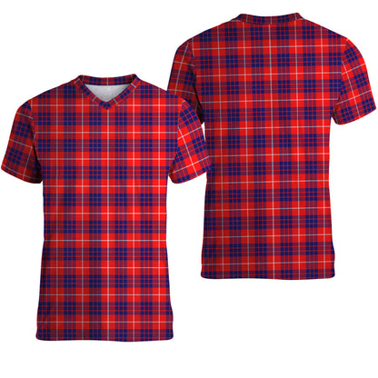 Printivon Hamilton Modern Tartan T Shirt