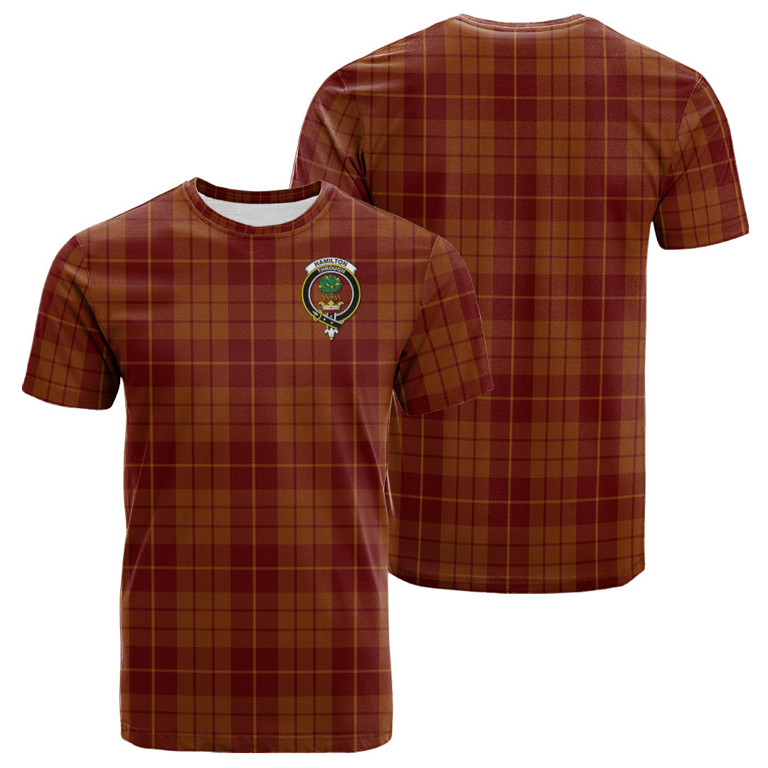 Printivon Hamilton Red Tartan T Shirt