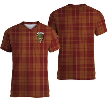 Printivon Hamilton Red Tartan T Shirt