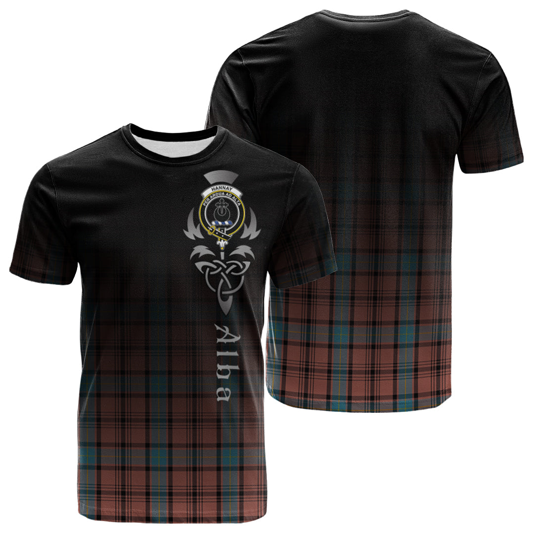 Printivon Hannay Dress Tartan Crest Alba Celtic T Shirt