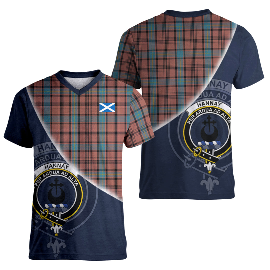Printivon Hannay Dress Tartan Scottish Crest T Shirt