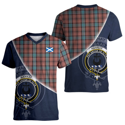 Printivon Hannay Dress Tartan Scottish Crest T Shirt