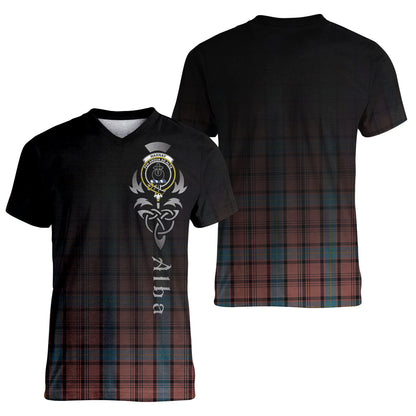 Printivon Hannay Dress Tartan Crest Alba Celtic T Shirt