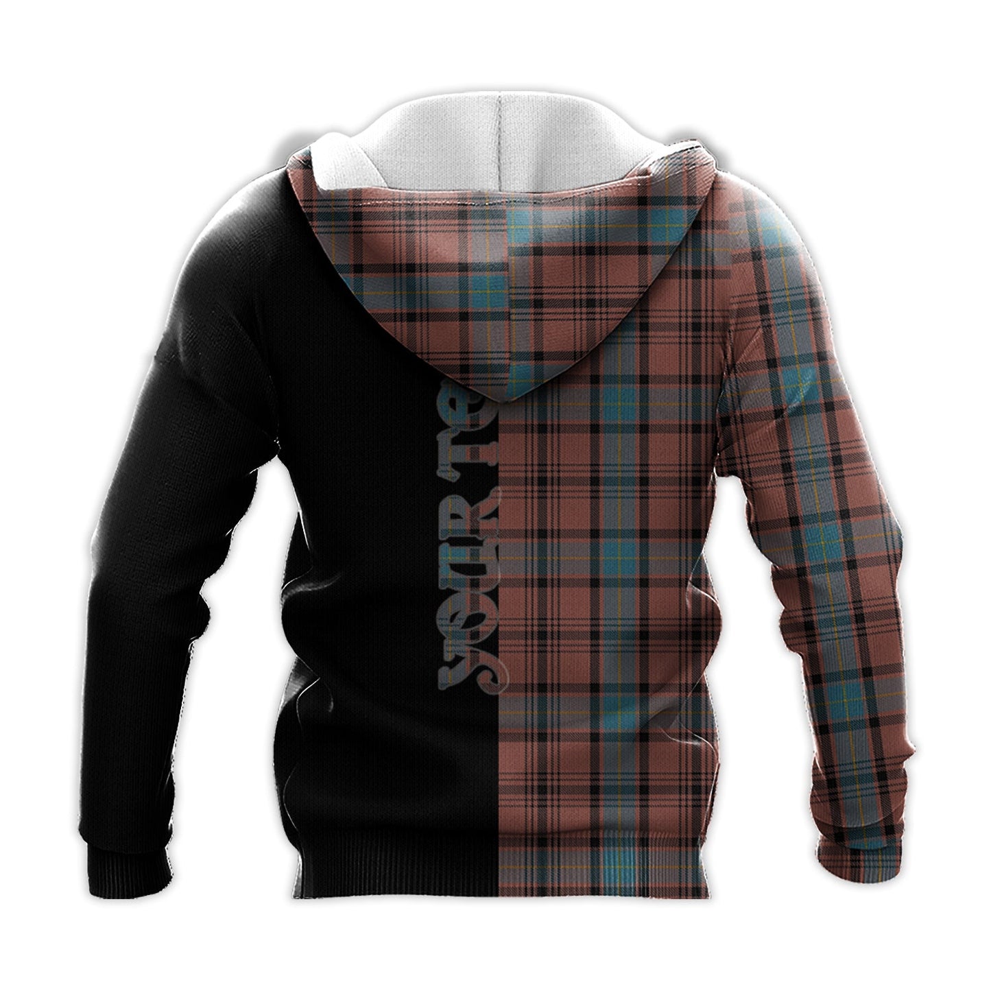 Printivon Hannay Dress Tartan Personalize Half Hoodie