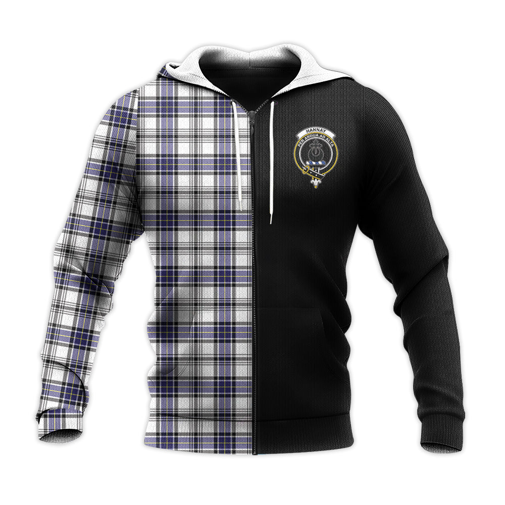 Printivon Hannay Modern Tartan Personalize Half Hoodie