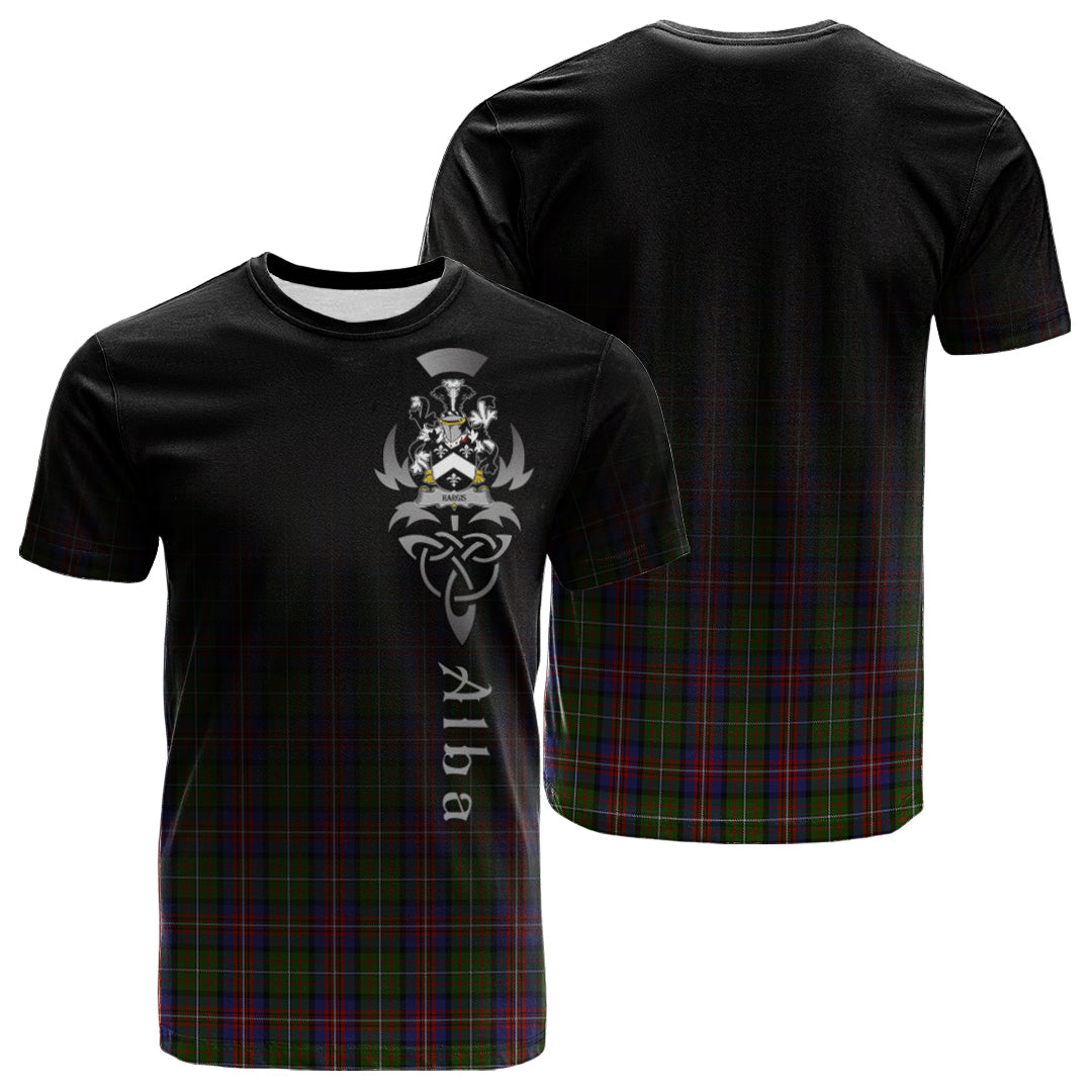 Printivon Hargis Tartan Crest Alba Celtic T Shirt