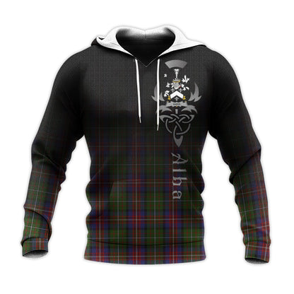 Printivon Hargis Tartan Crest Alba Celtic Hoodie