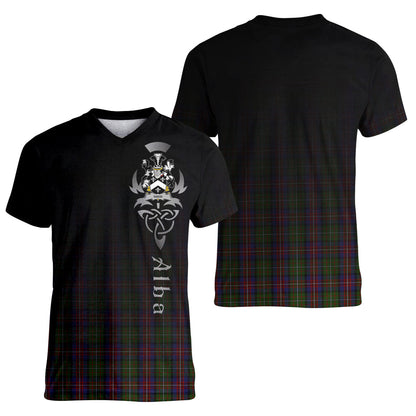 Printivon Hargis Tartan Crest Alba Celtic T Shirt