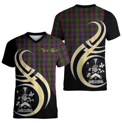 Printivon Hargis Tartan Crest Believe In Me T Shirt