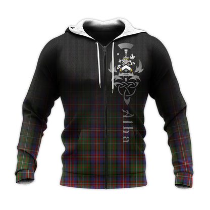 Printivon Hargis Tartan Crest Alba Celtic Hoodie