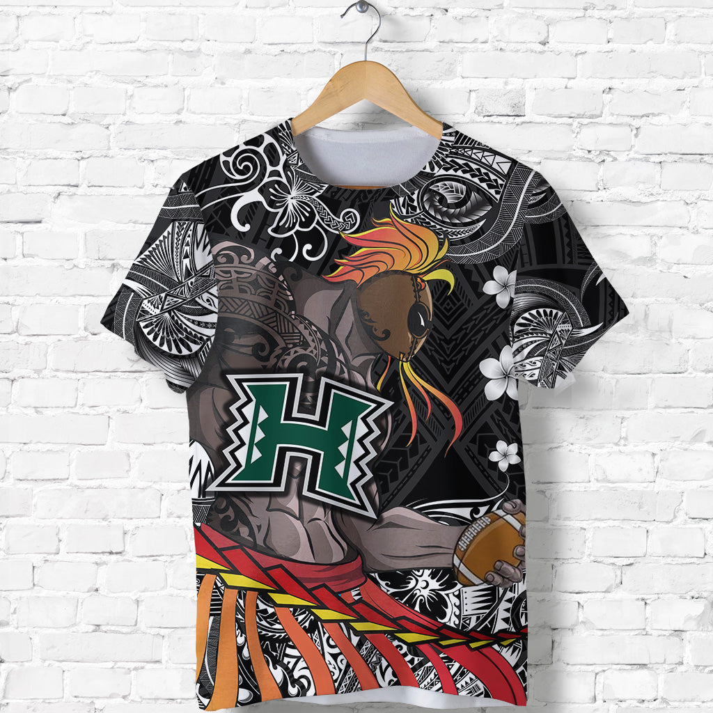 Hawaii Warriors Polynesian T Shirt Unique Style Black