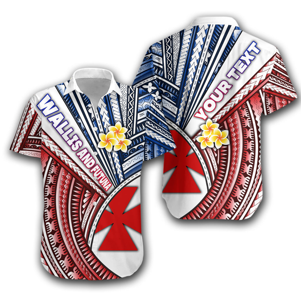 Custom Personalised Wallis and Futuna Hawaiian Shirt Polynesian Style
