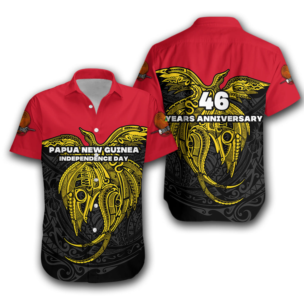 Papua New Guinea Hawaiian Shirt Independence Day Simple Style