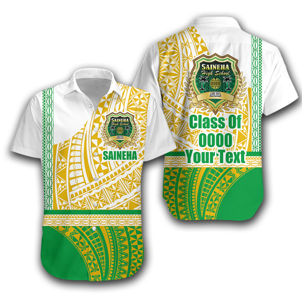 Custom Personalised Saineha Tonga Hawaiian Shirt Old Style Special - Class of -