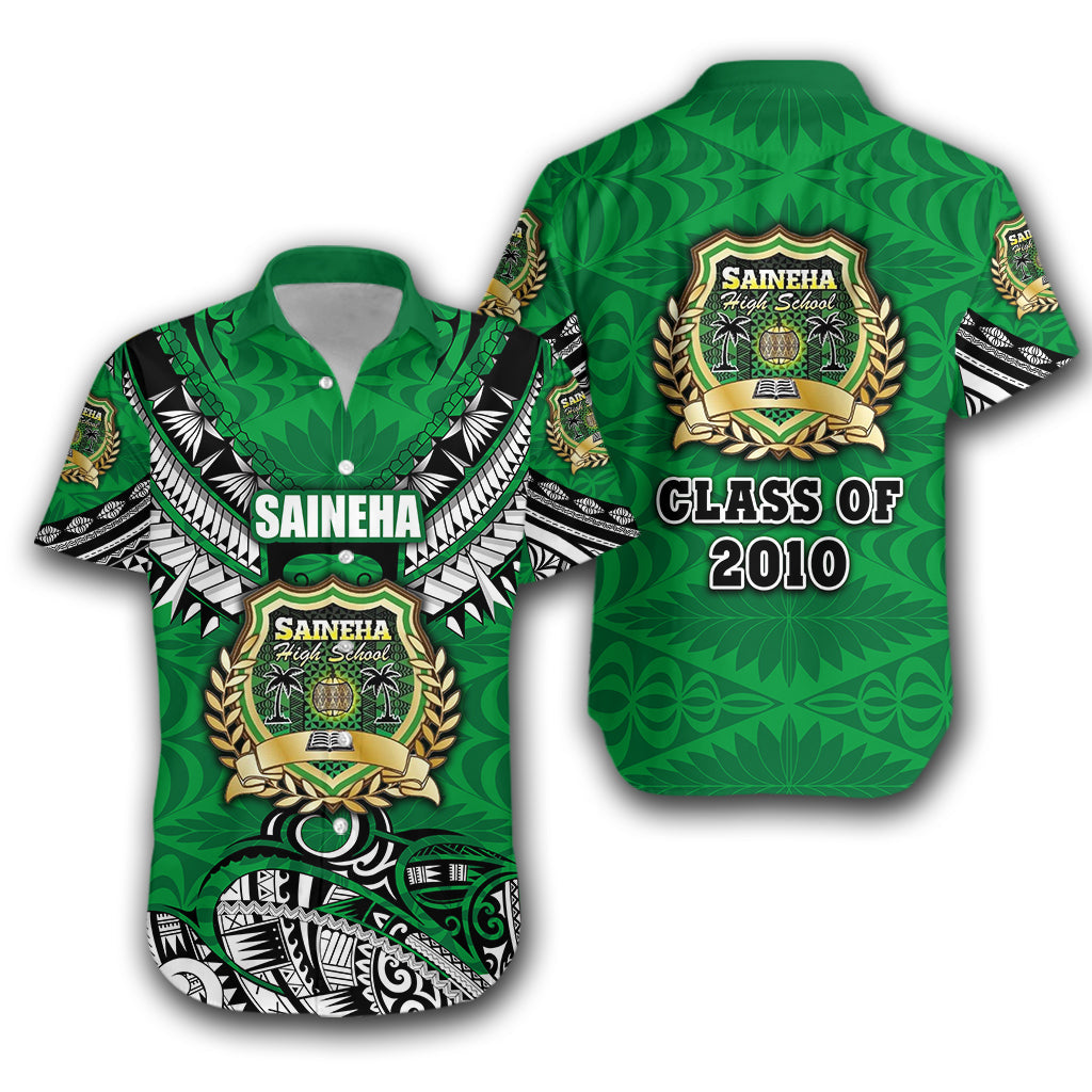 Saineha Tonga Hawaiian Shirt Polynesian Style - Class off 2010 -