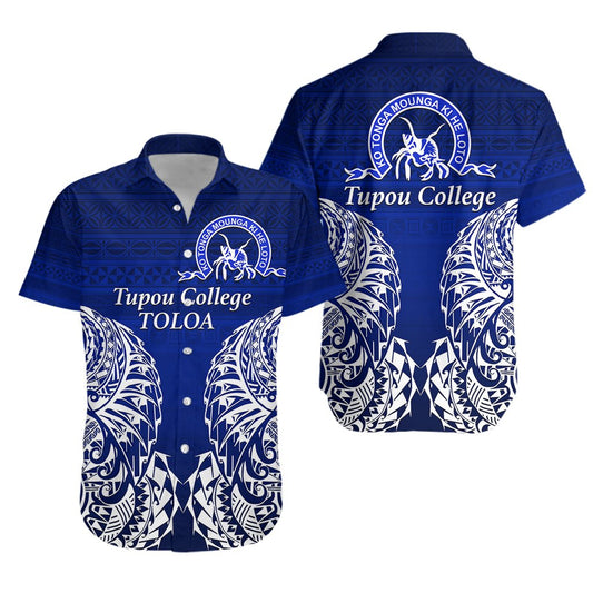 Tupou College Toloa Hawaiian Shirt Version 2